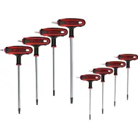 Ks Tools 151.8165 TX Haakse schroevendraaierset 2, 2.5, 3, 4, 5, 6, 8, 10 8-delig