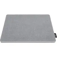 Sigel Muismat Eyestyle, B 250 x D 200 x H 7 mm, textieloppervlak van gerecycled PET, lichtgrijs/zwart