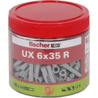 Fischer 531027 Universele pluggen 35 mm 6 mm 1 stuk(s)