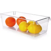 Eh Excellent Houseware Opbergbak koelkast transparant 360x105x100mm speelgoed organizer.