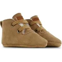 Shoesme suède baby schoenen cognac Bruin Effen - maat 19