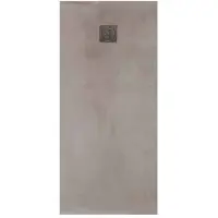 Openbath Douchebak concrete silver 100x100 cm