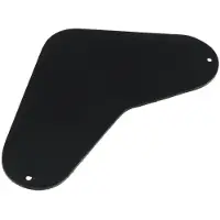 Fazley 10685 backplate voor gitaar zwart