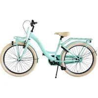 Kyoso Kinderfiets 24" Blossom Breeze met remnaaf - mat mintgroen alleen verkrigbaar via vakhandel