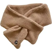 Ducksday Winter Sjaal – Sherpa Fleece Teddy – Unisex – Baby’s en kinderen – Maat S (tot +/- 5 jaar) – Lichtbruin