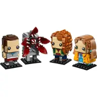 LEGO Elf, Max, Demogorgon en Holly figuren