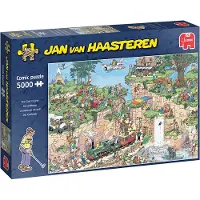 Jan van Haasteren - De Golfbaan - 5000 stukjes puzzel - Legpuzzel voor volwassenen - JVH