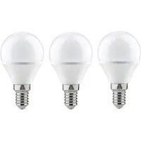 Paulmann 28427 LED-lamp Energielabel G (A - G) E14 3.5 W Warmwit (Ø x h) 45 mm x 80 mm 3 stuk(s)