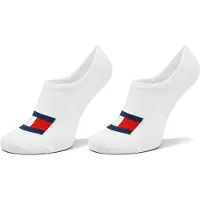 Tommy Hilfiger Enkelsokken TH UNI TJ FOOTIE 2P FLAG Met groot vlag-label voor (2 paar)