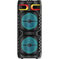 Denver BPS-355 Bluetooth luidspreker AUX, SD, USB, Draagbaar Zwart