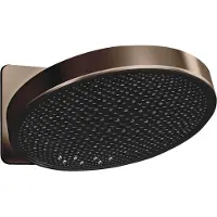 Hotbath Hoofddouche cobber 2 -f inbouw, 300mm kantelbare wandarm geborsteld koper
