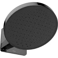 Hotbath Cobber M620 hoofddouche 30cm gepolijst zwart PVD