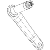 Sram crankbeschermer Force XPLR E1, 2 stuks - Bescherming voor hoogwaardige cranks...