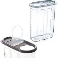 Orion voedselcontainer, voorraadbus voor granen, pap, pasta, 2,4 liter