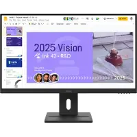 Lenovo ThinkVision E27Q-40 Monitor 27" QHD LCD 2560x1440 100Hz Zwart