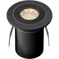 Lightpro Vlonder spot Ø 45mm Onyx 30 RA Zwart