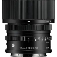 Sigma 45mm f/2.8 DG Contemporary L-mount objectief Zwart