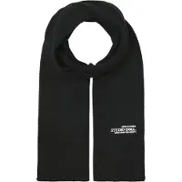 Jack & Jones Sjaal 'JACCOLL' zwart / wit