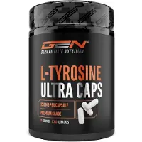 Gen L-Tyrosine Ultra Caps - 365 capsules met elk 950 mg pure L-Tyrosine - Puur aminozuur uit plantenfermentatie - Hooggedoseerd - Vit4ever