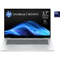 HP OmniBook 7 NGAI 17-dc0771nb - Copilot+ Laptop - 17.3 inch - Intel Core Ultra 7 Processor 256V - 16 GB RAM - 1000 GB SSD - Windows 11 Home