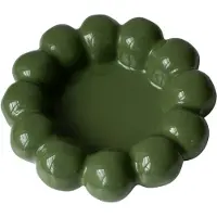 DBKD Bright kaarsenhouder Ø17 cm Glanzend groen