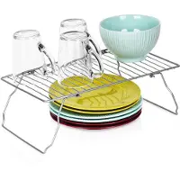 OCZ - Keukenkast - Grijze Metalen Plek - 37x21x13,5 cm - Opvouwbaar
