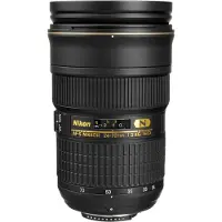 Nikon Refurbished Nikon AF-S NIKKOR 24-70 mm F2.8 ED G IF 77 mm filter (geschikt voor Nikon F) zwart - Conditie: Als nieuw