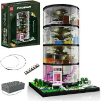 Mould King Transparante Toren - MOC bouwstenen - 16013 -Compatibel met LEGO Cada - - Reobrix - En de rest van de merken?