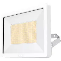 Theben LED-buitenwandspot theLeda B100 dual, wit, IP65, wit / opaal, Aluminium, LED buitenlamp