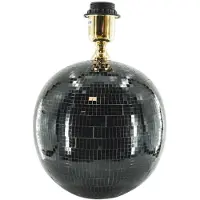 House Vitamin Lamp disco ball -glass black 20x20x20cm