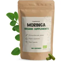 Cupplement - Moringa Capsules 500 mg Biologisch - Voordeelverpakking 180 St