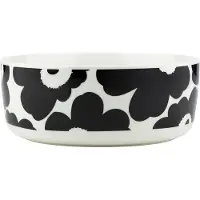 Marimekko Unikko schaal 1,5 l Black-White