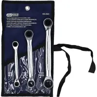Ks Tools 503.4540 Ringsleutelset 3-delig Sleutelbreedte (metrisch) 8 - 19 mm