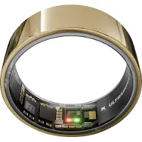 Ultrahuman Ring AIR – Smart Ring | Geen maandabonnement | Bepaal eerst de juiste maat met de Sizing Kit | Slaaptracker - Hartslagmeter - Fitnesstracker – Air Gold – Size 14