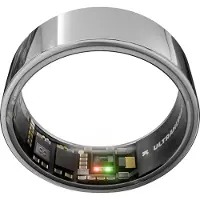Ultrahuman Ring AIR – Smart Ring | Geen maandabonnement | Bepaal eerst de juiste maat met de Sizing Kit | Slaaptracker - Hartslagmeter - Fitnesstracker – Air Silver – Size 13