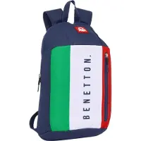 Safta Benetton Flag Mini 8.50l 27x33x10 Cm Rugzak