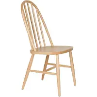 Housecraft living Eetkamerstoel Hurman set van 2 | hout beige 54x98x44 cm eetkamerstoelen | NADUVI