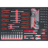 Ks Tools 711.1095 711.1095 Dopsleutelset 1/4 (6.3 mm)