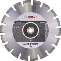Bosch 2608602624 Power Tools Diamanten doorslijpschijf Diameter 300 mm Boordiameter 20.00 mm Asfalt 1 stuk(s)