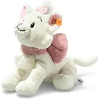 Steiff Kuscheltier - 24 cm. - Marie CAT - Weiß/Pink - - One Size - Kuscheltiere