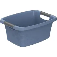 Rotho Flowers Wasmand 12L Horizon Blauw