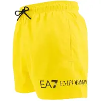 Emporio Armani Heren Watersport zwemkleding geel (L), Casual, Sportief, Strandkleding, Polyester 7M002000_AF13049