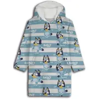 Bluey hoodie poncho strepen 7 - 14 jaar polyester