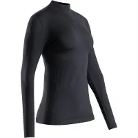 X-Bionic Mightywool Shirt Lange Mouwen Dames - Zwart, Maat M