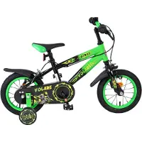 Volare Strike Kinderfiets - Jongens - 12 inch - Groen - Twee Handremmen