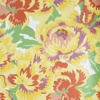 A.S. Création Geel bloemen behang vintage chic 7239-5