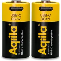 Aqiila Cr123a 750 Mah Oplaadbare Batterij