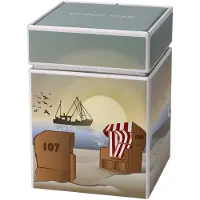 Goebel - Scandic Home | Theedoos Sunset Mood | Bewaardoos - 11cm - 4 stuks