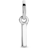 The Jewelry Collection Zilver Gerhodineerde Hanger letter I 1333749