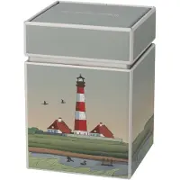 Goebel - Scandic Home | Theedoos Ocean Spirit | Bewaardoos - 11cm - 4 stuks